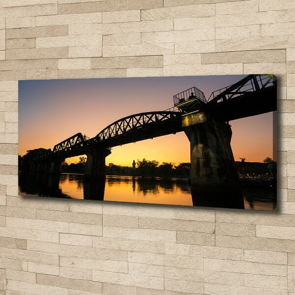 Foto canvas Brug in Thailand