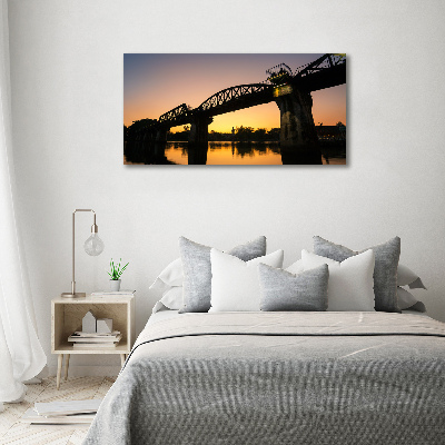 Foto canvas Brug in Thailand