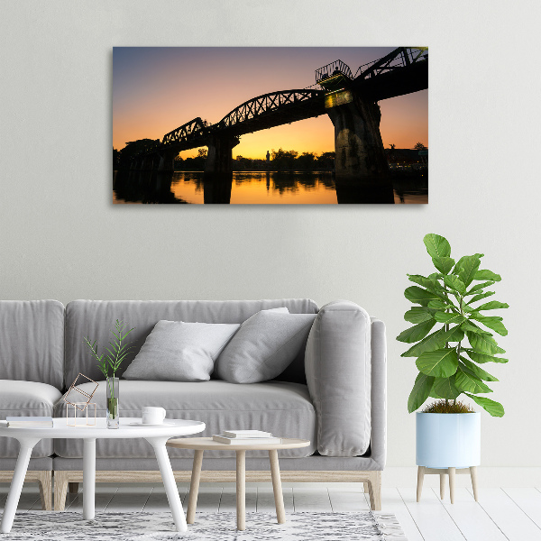 Foto canvas Brug in Thailand