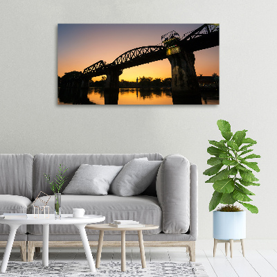 Foto canvas Brug in Thailand