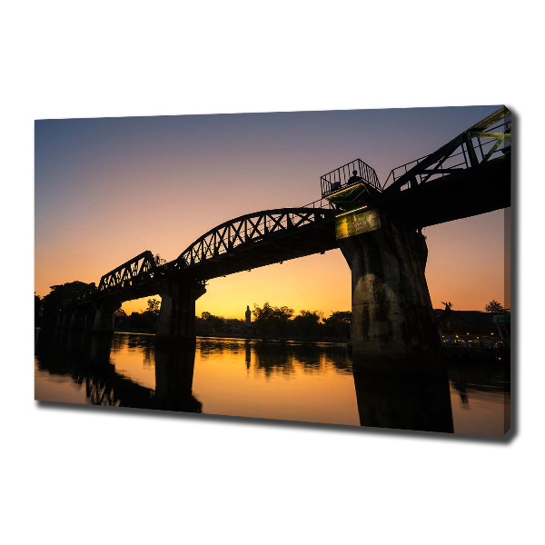 Foto canvas Brug in Thailand