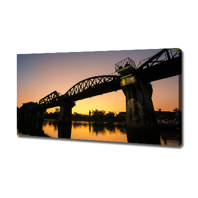 Foto canvas Brug in Thailand