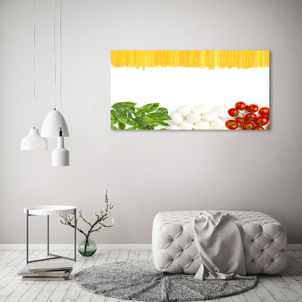 Canvas foto Italiaanse vlag