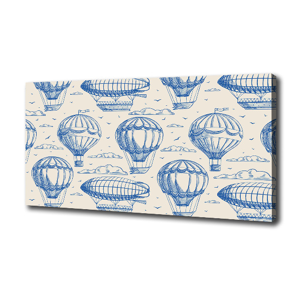 Foto canvas Ballonnen en luchtschepen