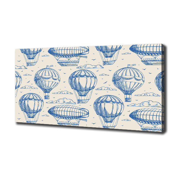 Foto canvas Ballonnen en luchtschepen