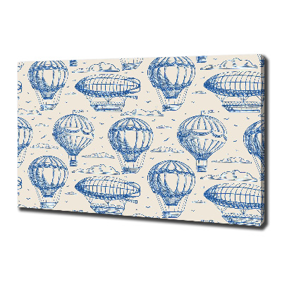 Foto canvas Ballonnen en luchtschepen
