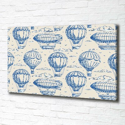 Foto canvas Ballonnen en luchtschepen