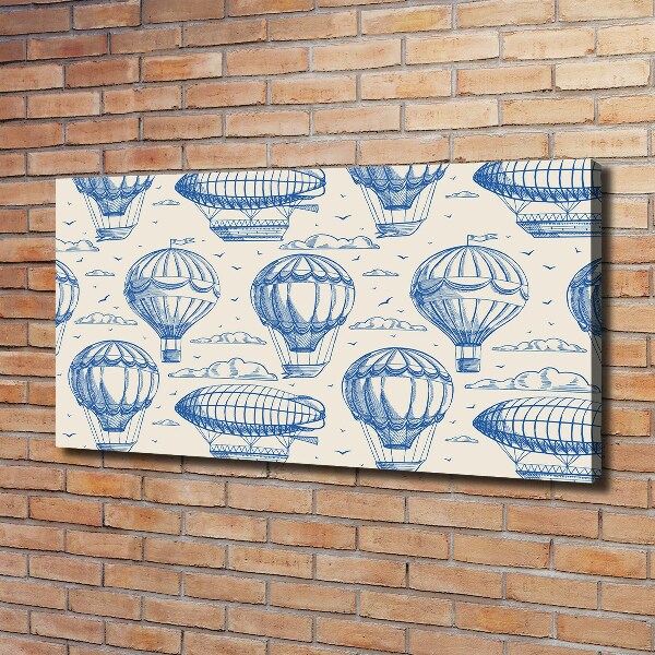 Foto canvas Ballonnen en luchtschepen