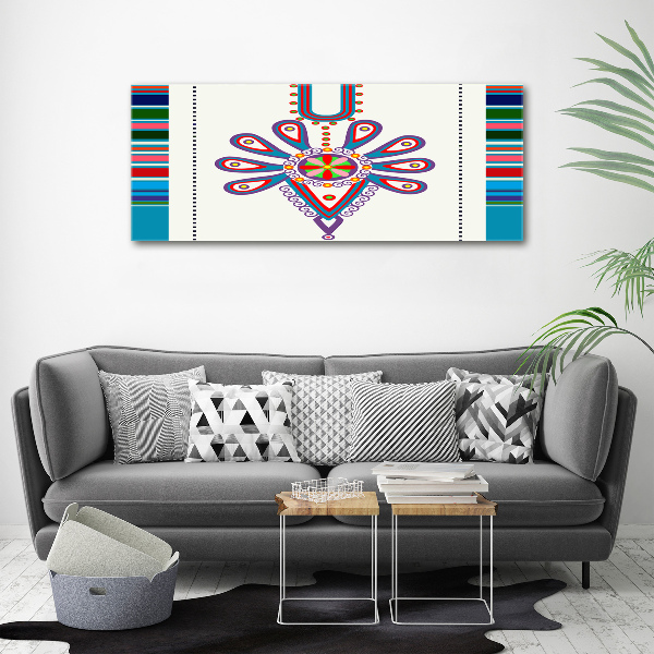 Foto canvas Pools volkspatroon