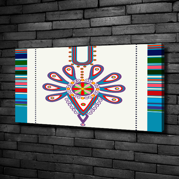 Foto canvas Pools volkspatroon