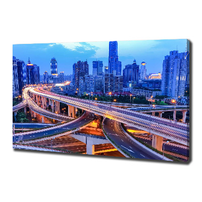 Canvas schilderij Viaduct