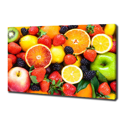 Canvas schilderij Kleurrijk fruit