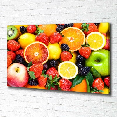 Canvas schilderij Kleurrijk fruit