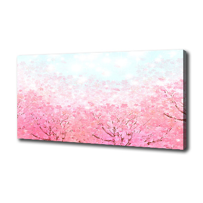 Foto canvas Kersenbloesems