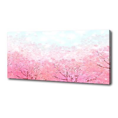 Foto canvas Kersenbloesems