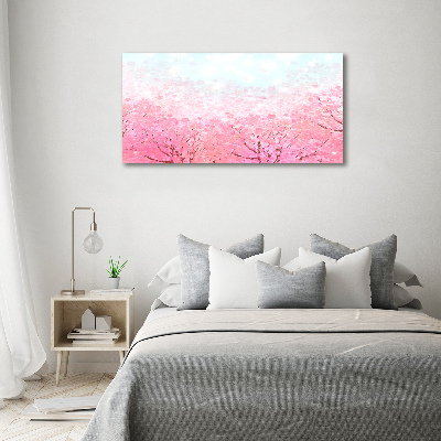 Foto canvas Kersenbloesems
