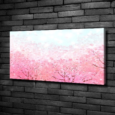 Foto canvas Kersenbloesems