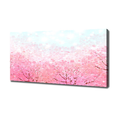 Foto canvas Kersenbloesems