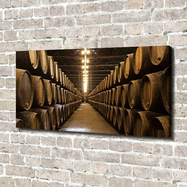 Foto canvas Wijnhuis van Porto