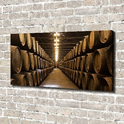 Foto canvas Wijnhuis van Porto