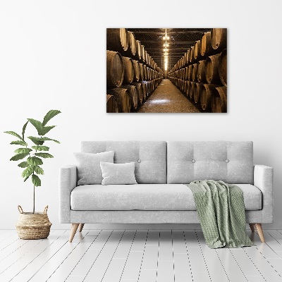 Foto canvas Wijnhuis van Porto