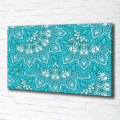 Canvas foto Ornamenten