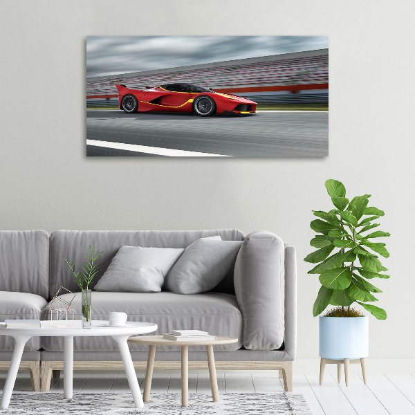 Canvas foto Sportwagen