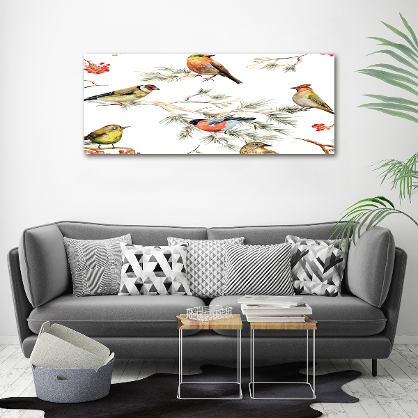 Foto op canvas Bosvogels en planten