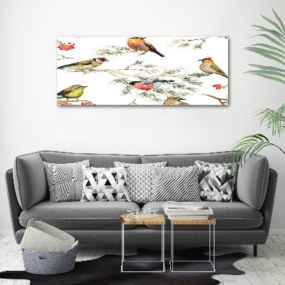 Foto op canvas Bosvogels en planten