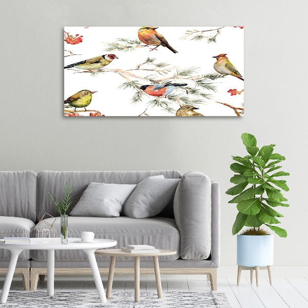 Foto op canvas Bosvogels en planten