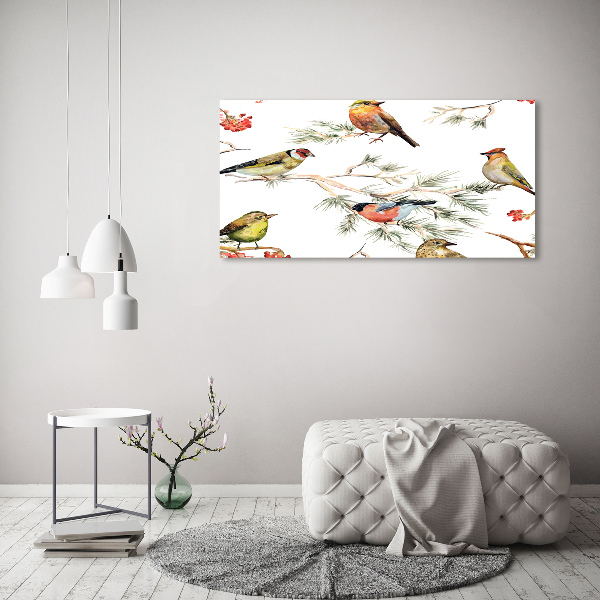 Foto op canvas Bosvogels en planten