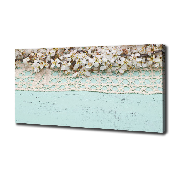 Foto op canvas Kersenbloesems