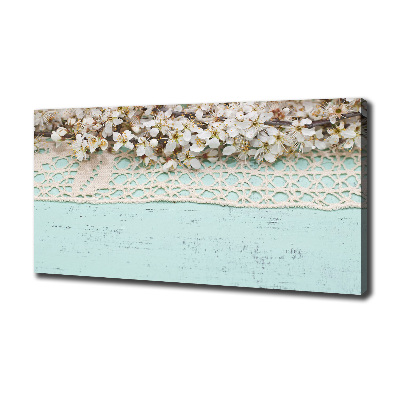 Foto op canvas Kersenbloesems