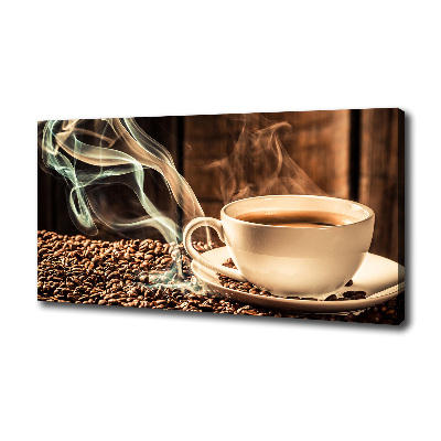 Foto canvas Aromatische koffie