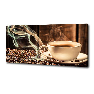 Foto canvas Aromatische koffie