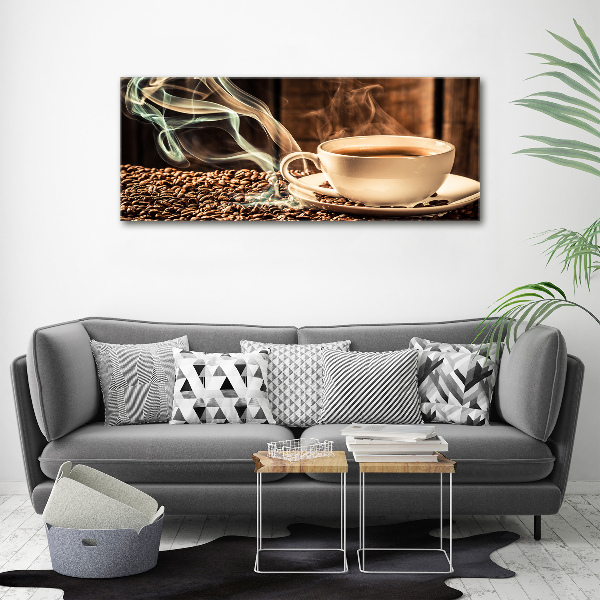 Foto canvas Aromatische koffie