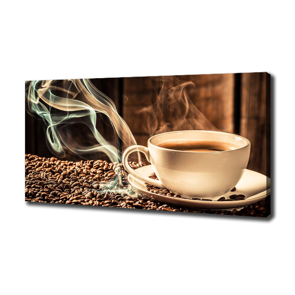 Foto canvas Aromatische koffie