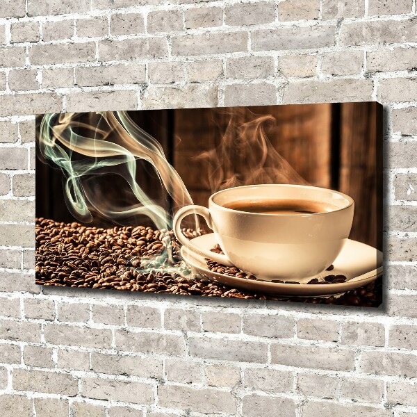 Foto canvas Aromatische koffie