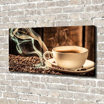Foto canvas Aromatische koffie