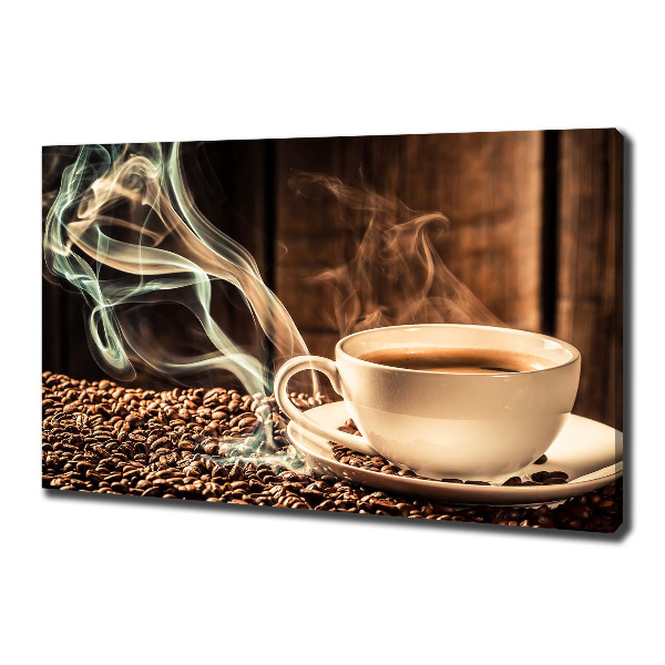 Foto canvas Aromatische koffie
