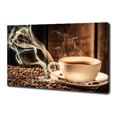 Foto canvas Aromatische koffie