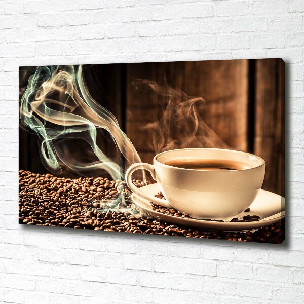 Foto canvas Aromatische koffie