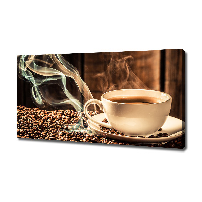 Foto canvas Aromatische koffie