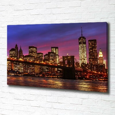 Canvas foto Manhattan West