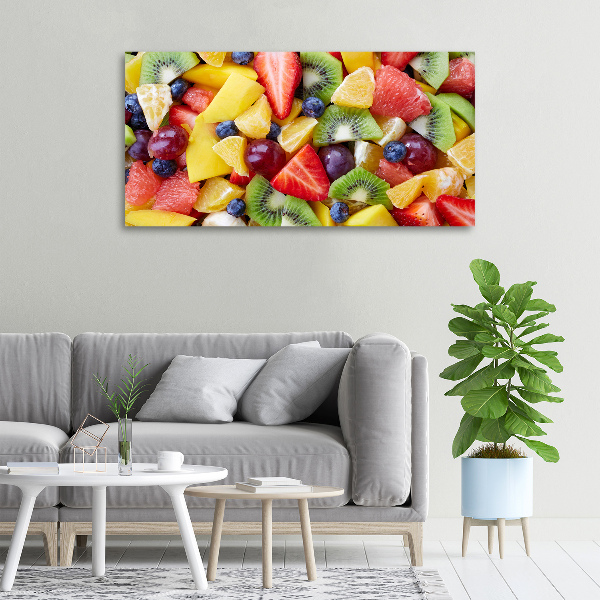Foto canvas Gesneden fruit
