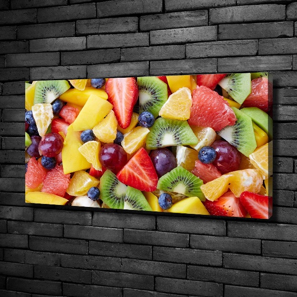 Foto canvas Gesneden fruit
