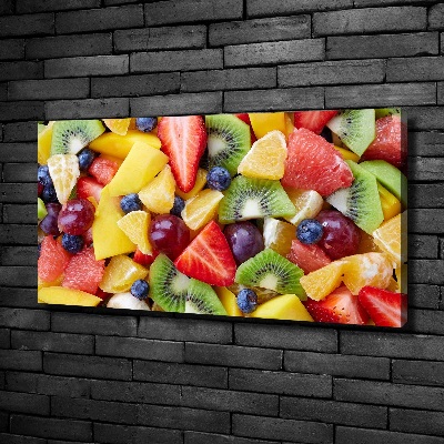 Foto canvas Gesneden fruit