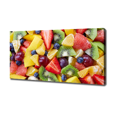 Foto canvas Gesneden fruit