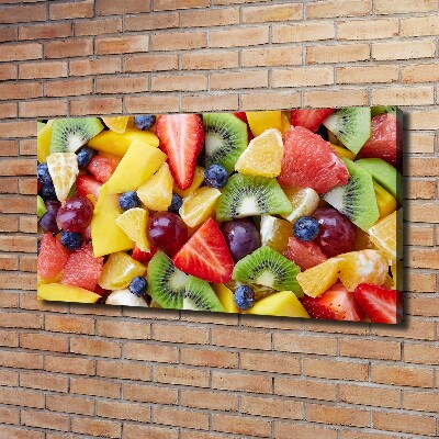 Foto canvas Gesneden fruit