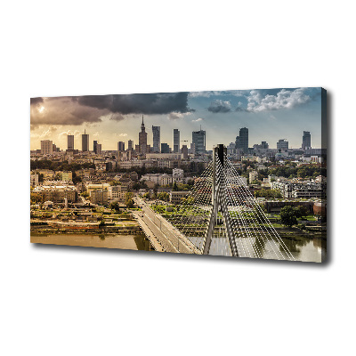 Canvas schilderij Warschau, Polen